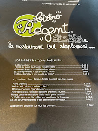 Restaurant Bistro Régent à Les Pennes-Mirabeau (la carte)