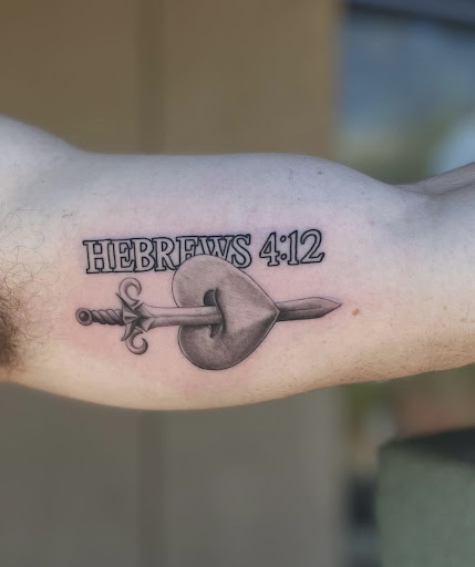 Explore cop tattoo ideas, creative tattoo ideas in Peoria, available at Modern Ink Tattoo