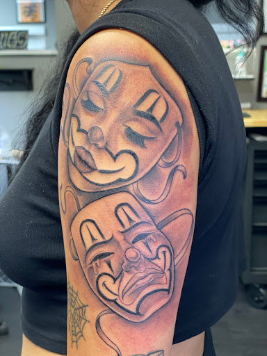 Explore depression semicolon tattoo ideas, creative tattoo ideas in San Diego, available at Hustle Tattoo & Piercing Studio