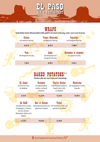El Paso à Kiel menu