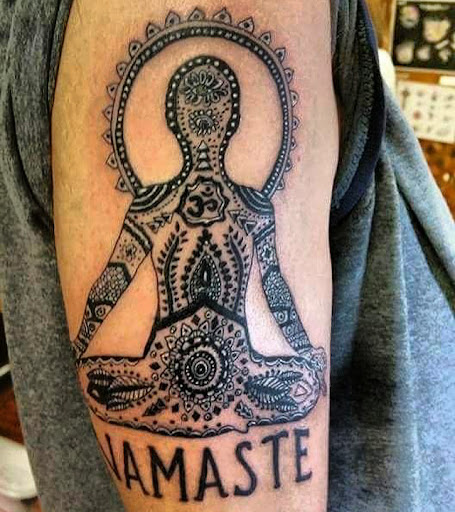 Explore heaven and hell tattoo ideas, creative tattoo ideas in Hudson Falls, available at ALTERED ADDICTION TATTOOS