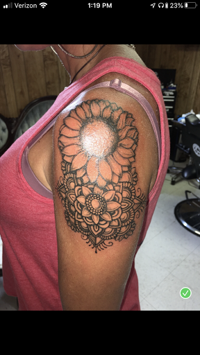 Explore female foot tattoo ideas, creative tattoo ideas in Centre, available at Leftys