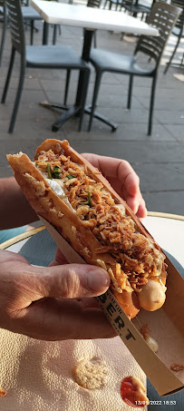 Hot-dog du Restaurant Monsieur Albert Masséna à Nice - n°4