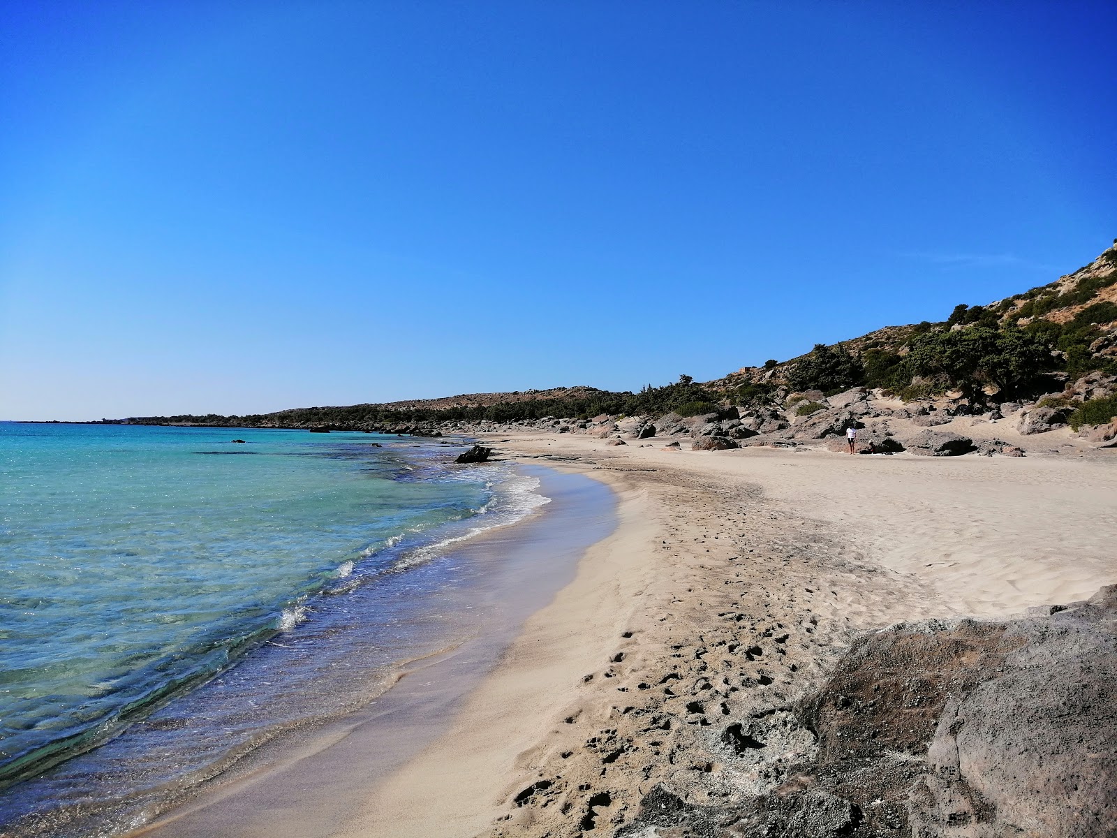 Zdjęcie Plaża Kedrodasos położony w naturalnym obszarze