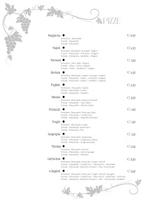 Carte du Ristorante Pizzeria Alla Pergola à Ceniga