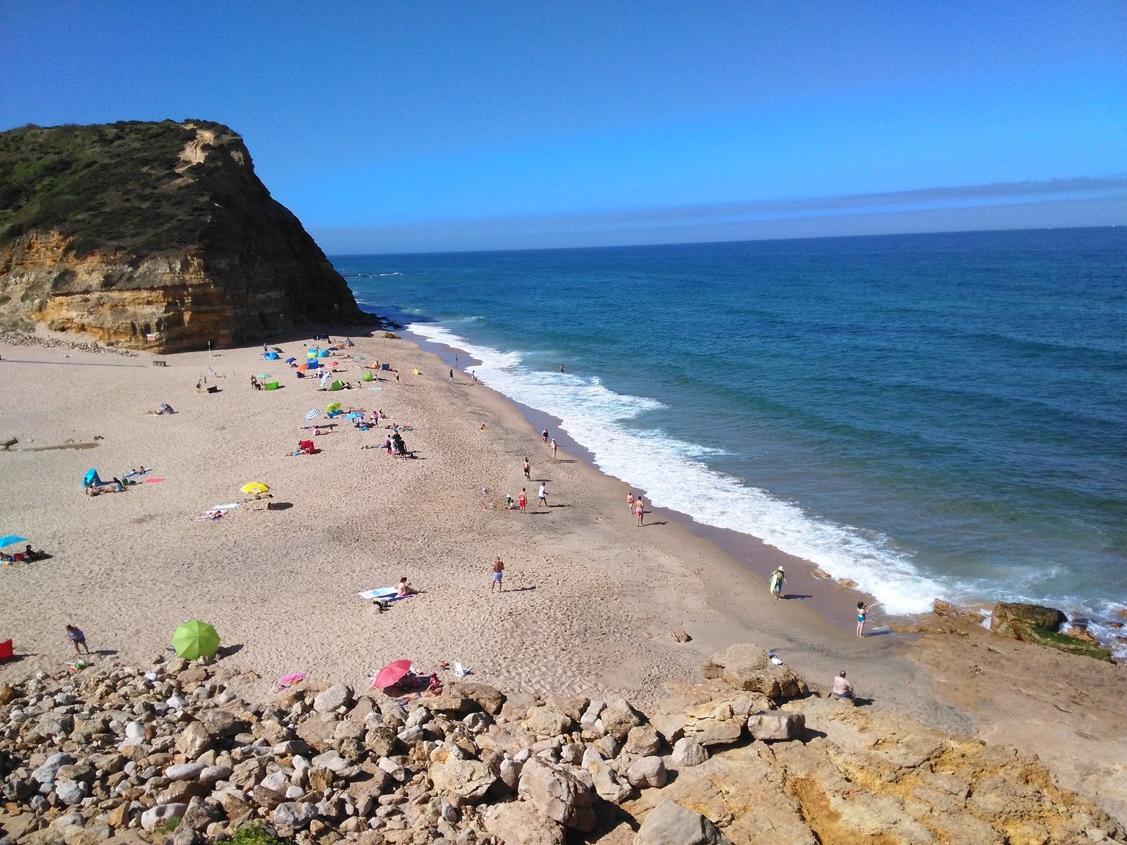 Praia de Sao Juliao'in fotoğrafı düz ve uzun ile birlikte