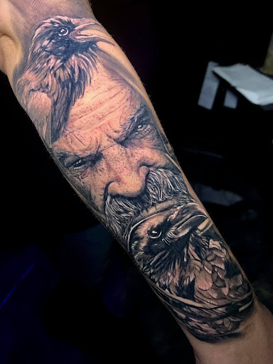 Explore january tattoo ideas, creative tattoo ideas in San Antonio, available at Firme Copias Tattoo Studio