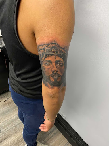 Explore tattoo sleeve drawing ideas, creative tattoo ideas in Brooklyn, available at Empire Ink Tattoo Studio