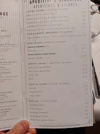 Manhattan Restaurant à Chessy menu