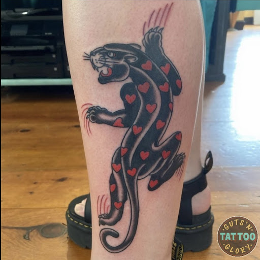 Explore pride tattoo ideas, creative tattoo ideas in Kingston, available at GutsN Glory Tattoo LLC