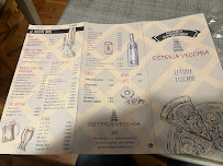 Menu du Pizza e Hamburger da Nilo Cetona à Cetona