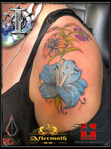 Explore son and mother tattoos ideas, creative tattoo ideas in Moweaqua, available at Fleshwound Tattoo