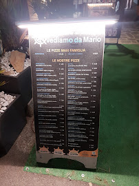 Carte du Ristorante Pizzeria Ci Vediamo Da Mario à Castellabate