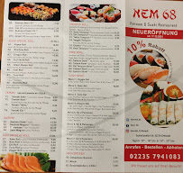 Menu du NEM68 à Erftstadt