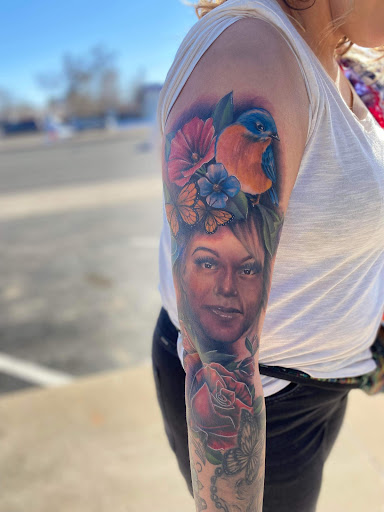 Explore chemistry tattoo ideas, creative tattoo ideas in Denver, available at The Elegant Elephant Tattoo