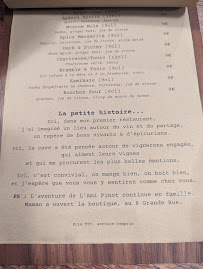Menu / carte de L'Ami Pinot - Restaurant / Bar à vin à L'Isle-Adam