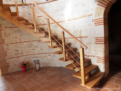 Escaliers Dalla-Barba à Nérac