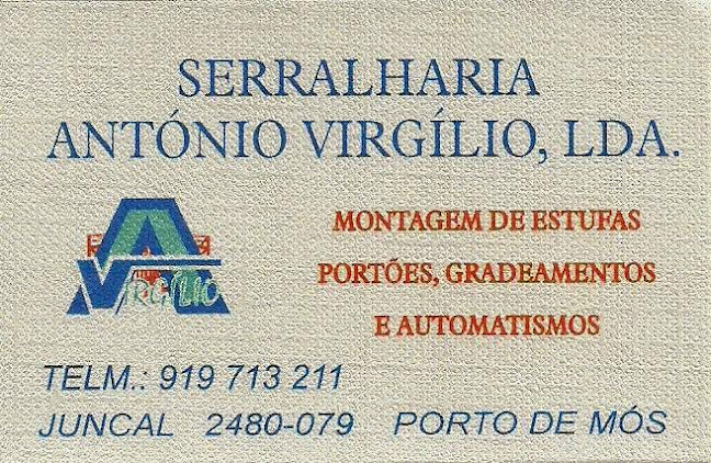 Serralharia António Virgílio, Lda.