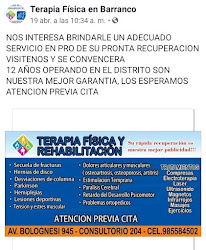 Terapia Fisica y Rehabilitacion En Barranco