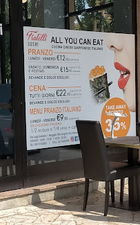 Menu / carte de Fratelli Sushi à Muggiò