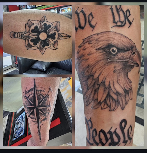 Explore dog and cat tattoo ideas, creative tattoo ideas in Willow Grove, available at Tattoo GalaxyWillow Grove Piercing & Tattoos