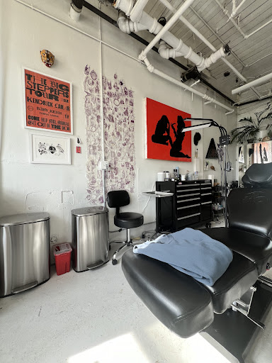 Explore wine glass tattoo ideas, creative tattoo ideas in Brooklyn, available at Macondo Tattoo