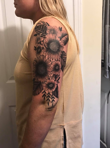 Explore small dinosaur tattoo ideas, creative tattoo ideas in Williamsburg, available at Relentless Ink