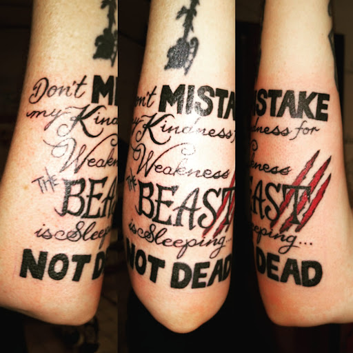 Explore elder scrolls tattoo ideas, creative tattoo ideas in Carbondale, available at MsCandyTattoo