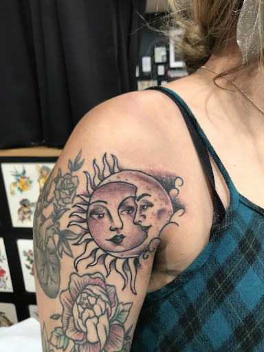 Explore cute cover up tattoo ideas, creative tattoo ideas in Libertyville, available at Lucky Seven Tattoo