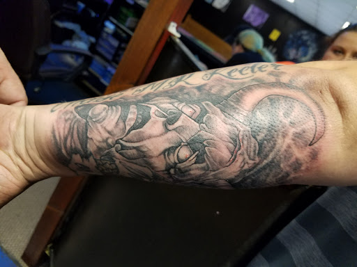 Explore alzheimer tattoo ideas, creative tattoo ideas in Granbury, available at Trewink Tattoo