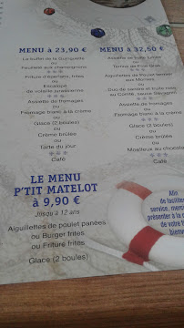 La Guinguette à La Tour-du-Meix menu