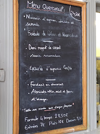 Restaurant Gite Les Deux Vallées à Bouzies carte