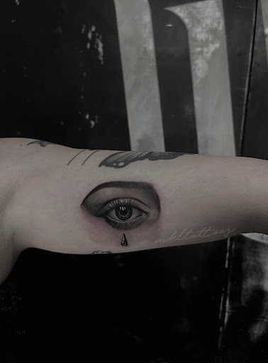 Explore unique water tattoo ideas, creative tattoo ideas in Nashville, available at Mel Lockett Tattoos