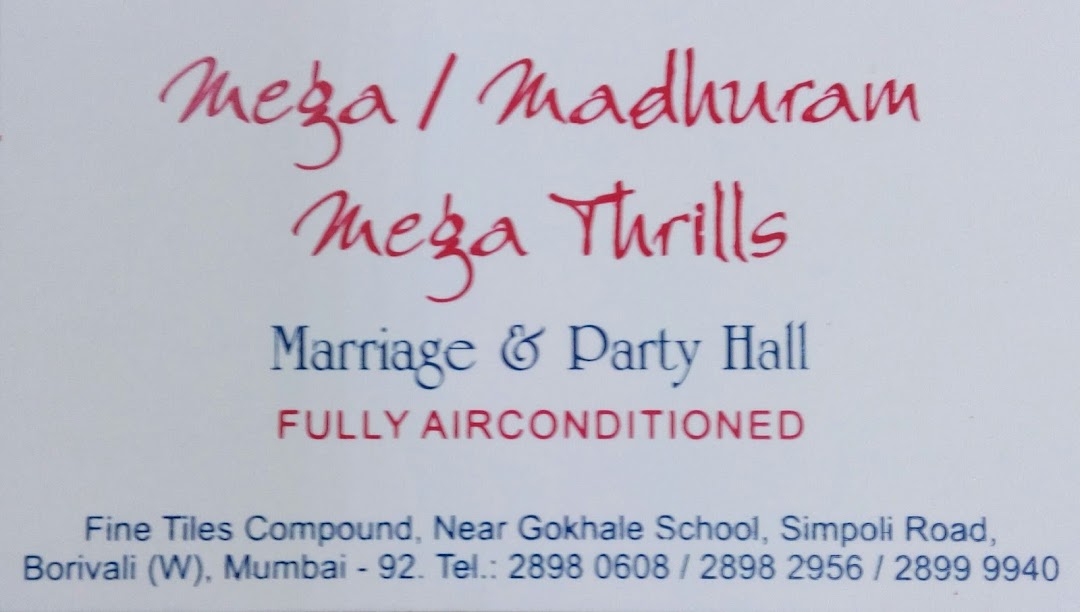 Mega Marriage And Party Hall