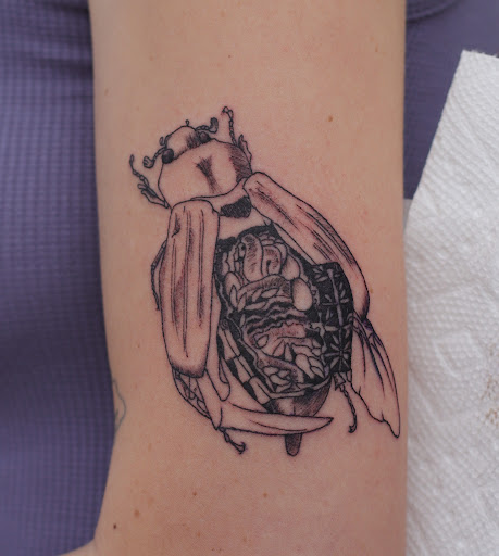 Explore women thigh tattoo ideas, creative tattoo ideas in El Paso, available at 3 Tattoo