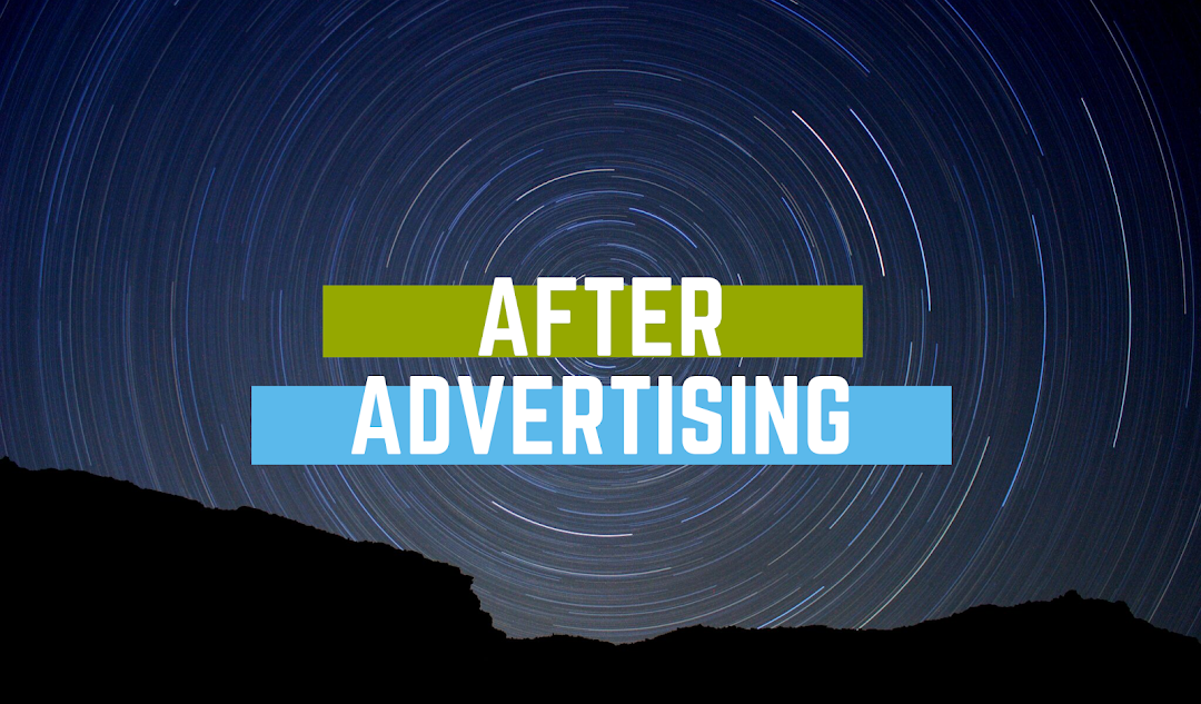 after advertising