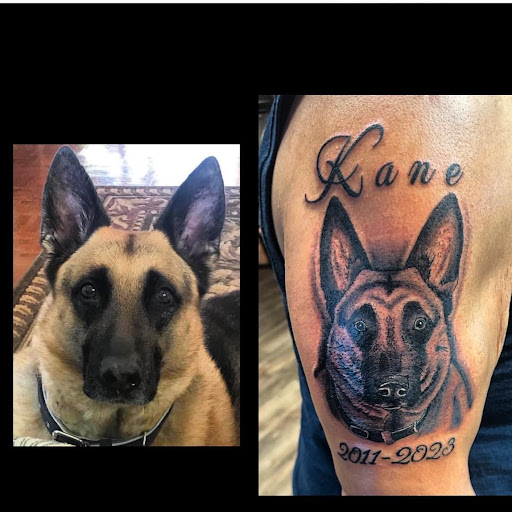 Explore tattoo ideas paw print, creative tattoo ideas in Hudson Falls, available at ALTERED ADDICTION TATTOOS