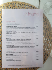 Restaurant Le Lagon à Toulon menu