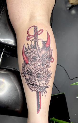 Explore rocky tattoo ideas, creative tattoo ideas in Meridian, available at Creative Pain Tattoo Studio