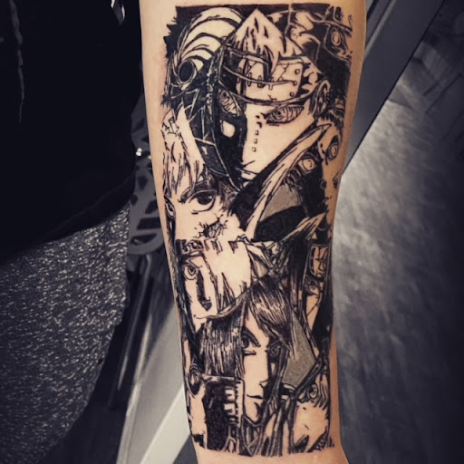 Explore couples tattoo ideas 2023, creative tattoo ideas in Omaha, available at Caffeinated Caterpillar Tattoo Spa