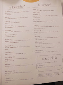 Menu / carte de Spiriti Gourmet à Lecce