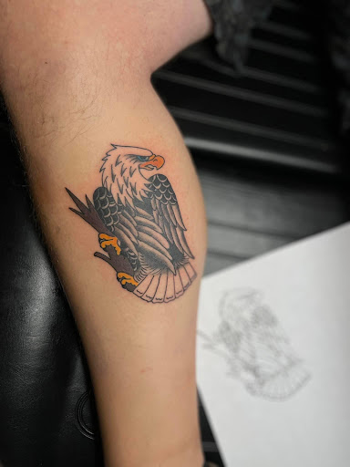 Explore moon and stars tattoo ideas, creative tattoo ideas in Peoria, available at Modern Ink Tattoo