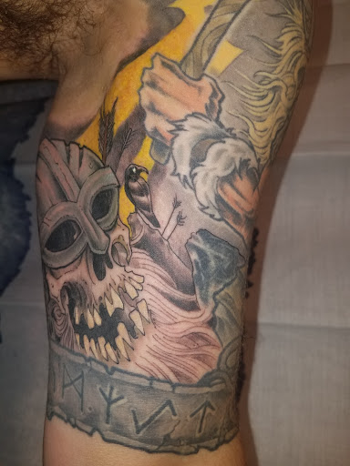 Explore word tattoo ideas for females, creative tattoo ideas in Laconia, available at Toadstool Tattoo
