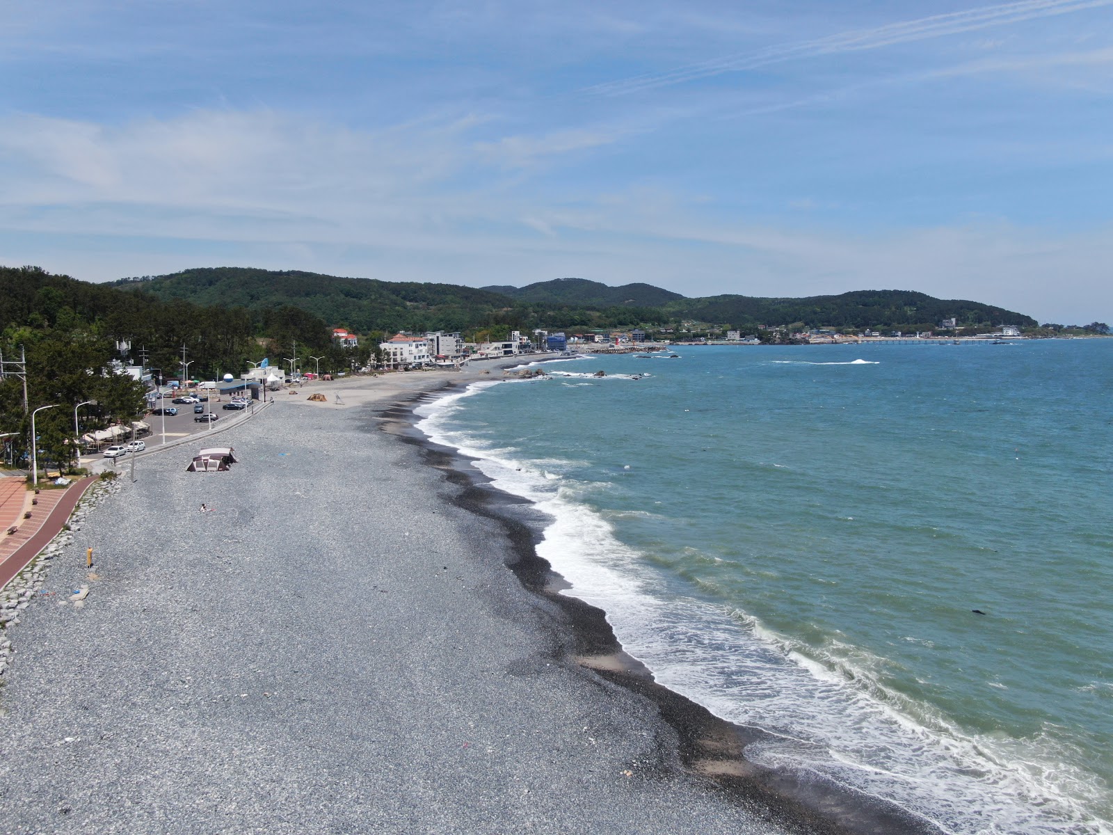 Foto av Jujeon Beach med hög nivå av renlighet