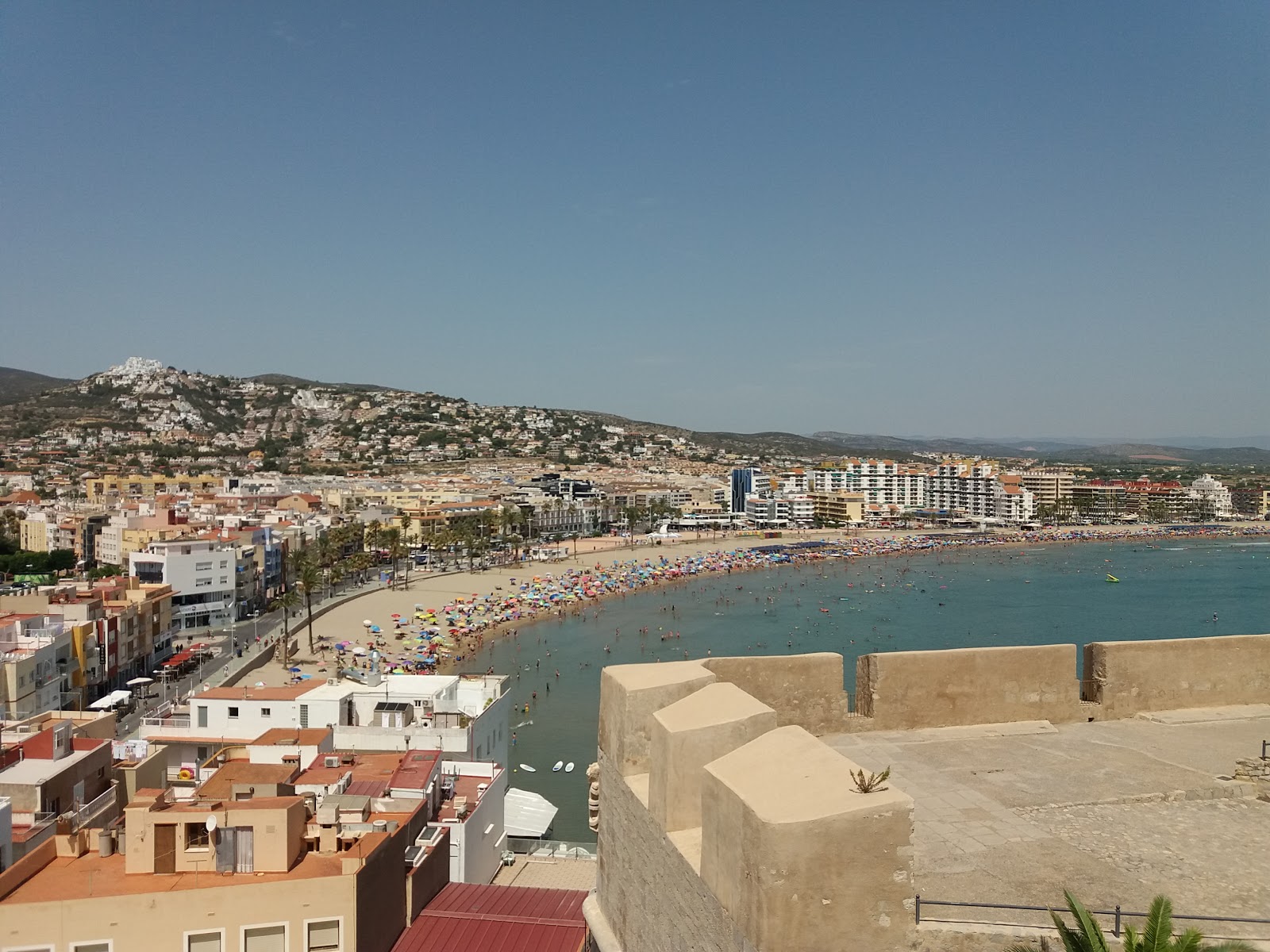 Foto di Spiaggia di Peniscola e l'insediamento