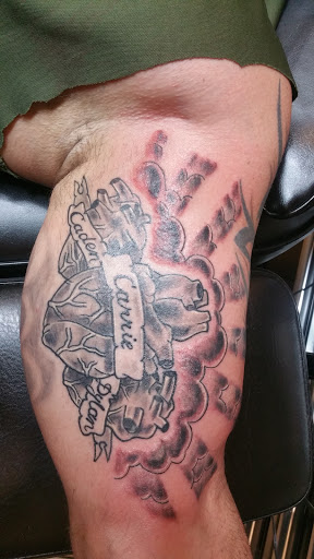 Explore small arm tattoo ideas for guys, creative tattoo ideas in Brunswick, available at Street Life Tattoos