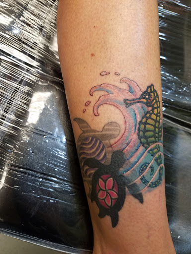 Explore waist tattoo ideas, creative tattoo ideas in Hilo, available at Pacific Island Ink