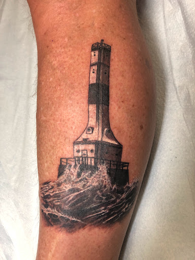 Explore albanian tattoo ideas, creative tattoo ideas in Englewood, available at Point of Entry Tattoo