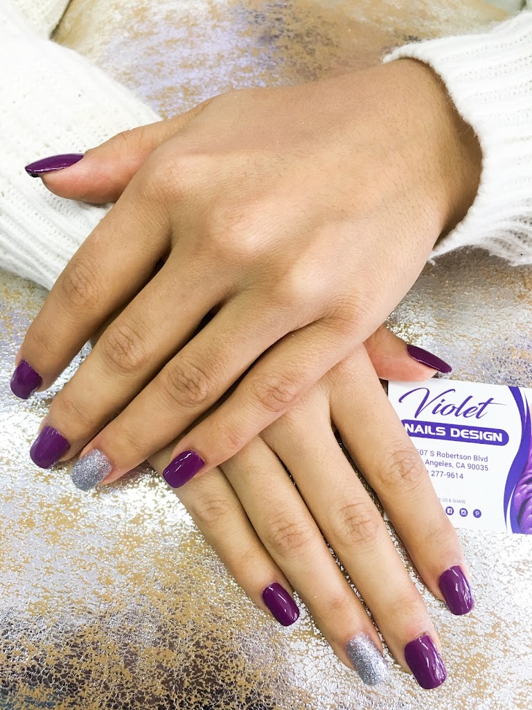 Violet Nails Design 90035