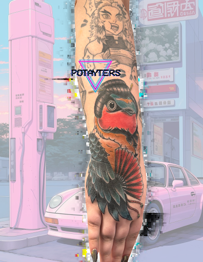 Explore love yourz tattoo ideas, creative tattoo ideas in Palm Harbor, available at Angry Owl Tattoo and Piercing